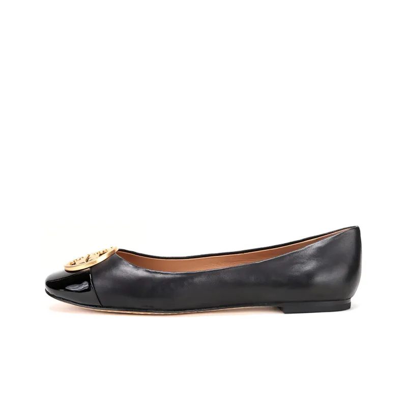 TORY BURCH Casual Single Shoes Women's Black Gold-0