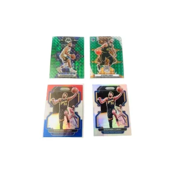 PANINI Stephen Curry Warriors Refringence 4 Piece Combination Player Card Product Access Sports Cards 4 Pcs