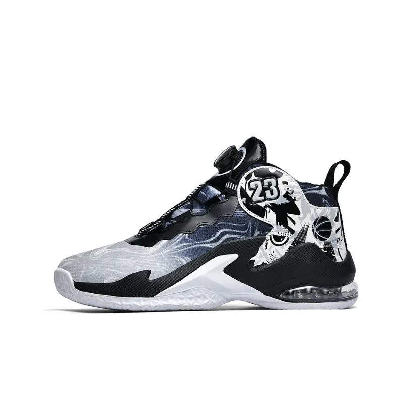 MUSNODO Cushioning, Slip Resistant, Abrasion Resistant, Breathable, Coverage, Rebound Mid Top Basketball Shoes Unisex-15