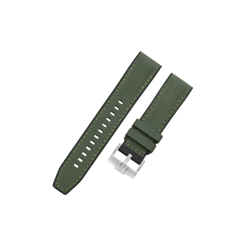 VAGENARI Rubber Strap Compatibility For OMEGA Seamaster 300 Diver Chronograph 44mm Watch Band Unisex-4