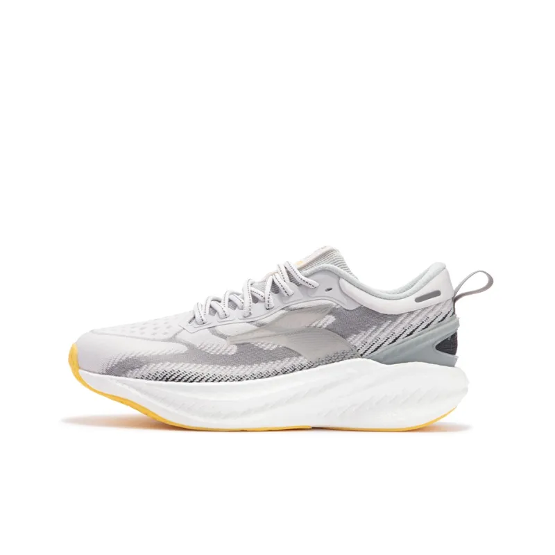 361° Anti Slip Wear Resistant Low Top Running Shoes Men's Gray-0