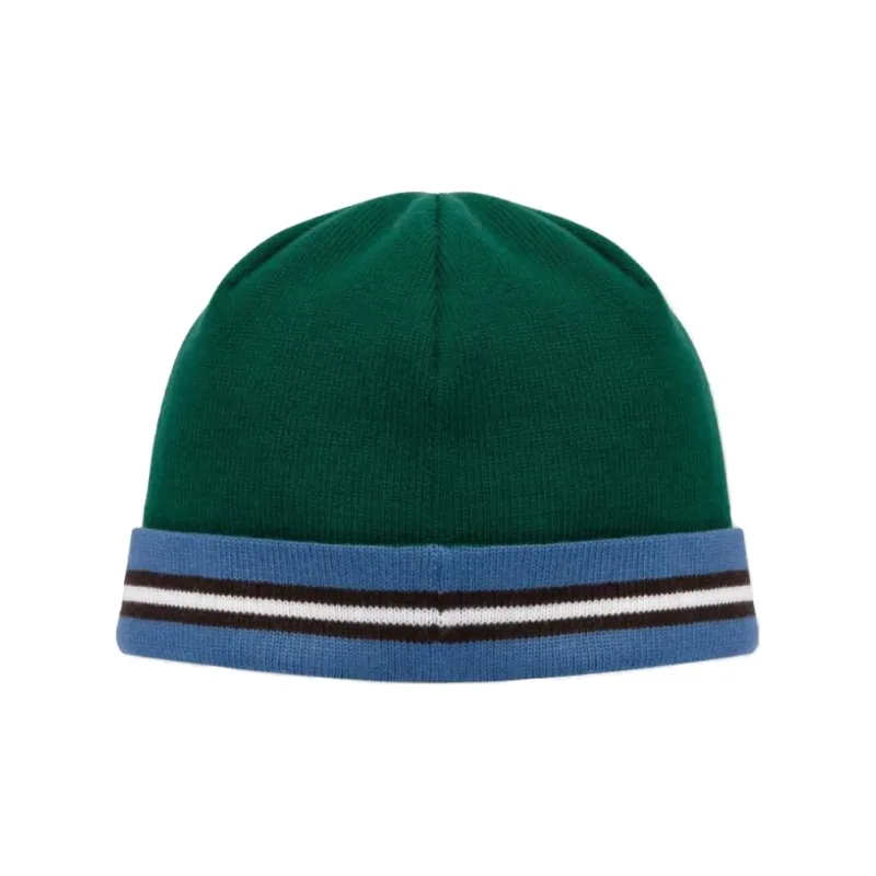 MOSCHINO Logo appliqué Virgin Wool Beanie-1
