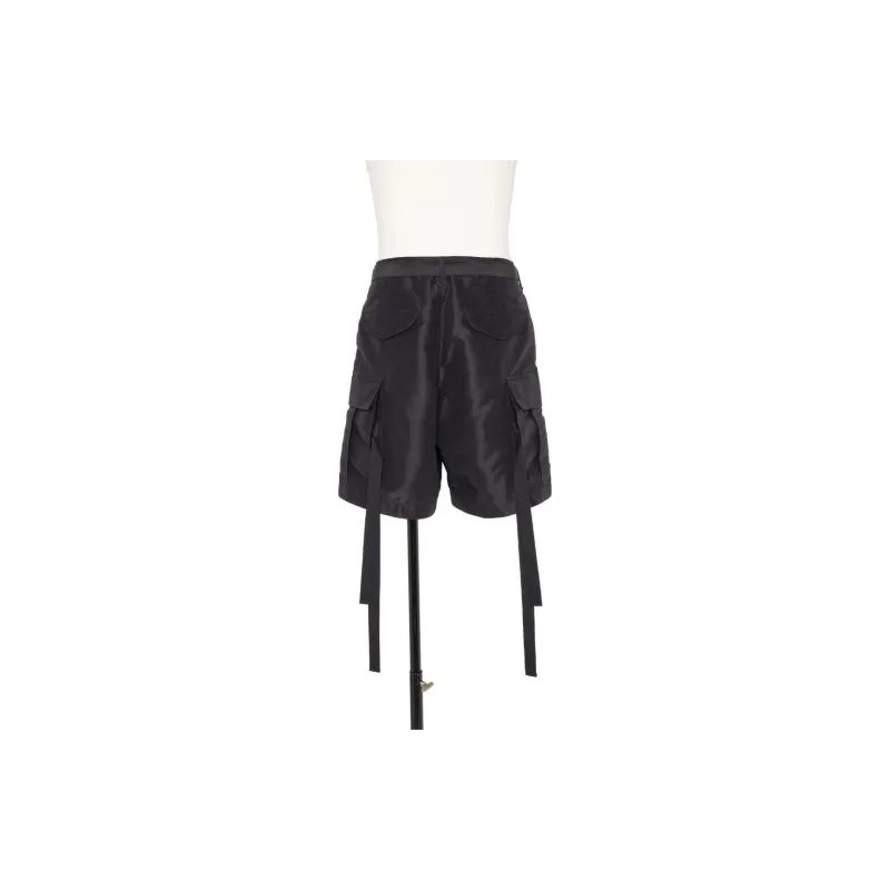 Sacai Belted Cargo Shorts-1