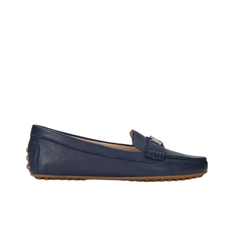 LAUREN RALPH LAUREN Barnsbury Gommino Loafers Women's Blue-1