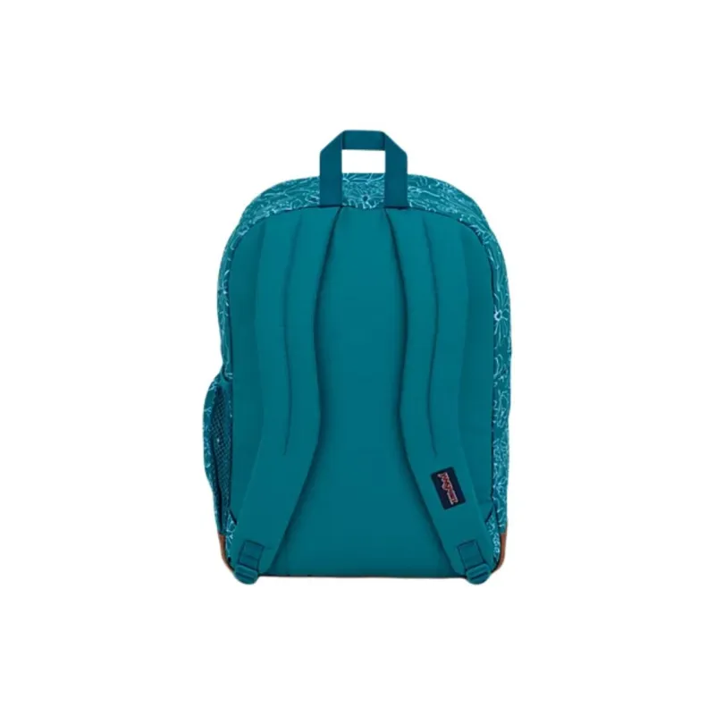 JanSport Recycled Polyester Backpack Unisex Blue Daisy-3