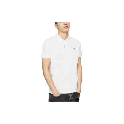 DIESEL Polo Shirts Men White