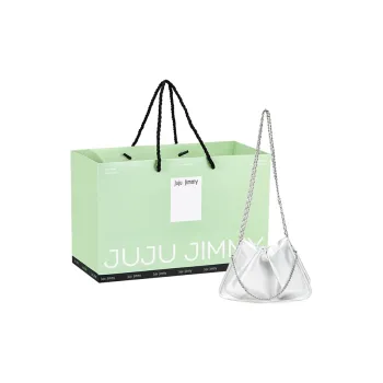 Juju Jimmy PU Shoulder Bag Regular Women's Silver