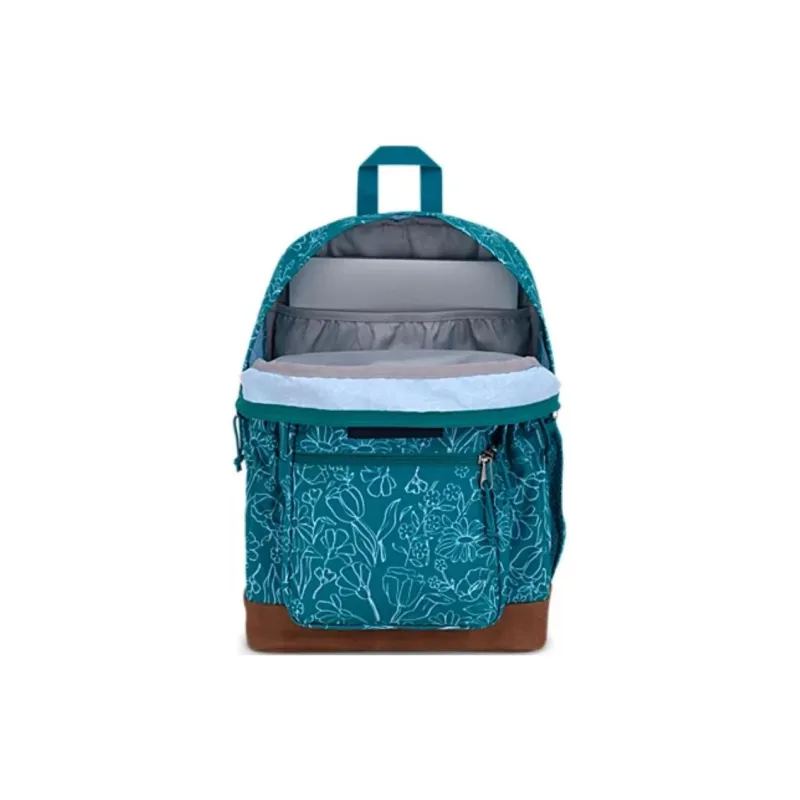 JanSport Recycled Polyester Backpack Unisex Blue Daisy-4