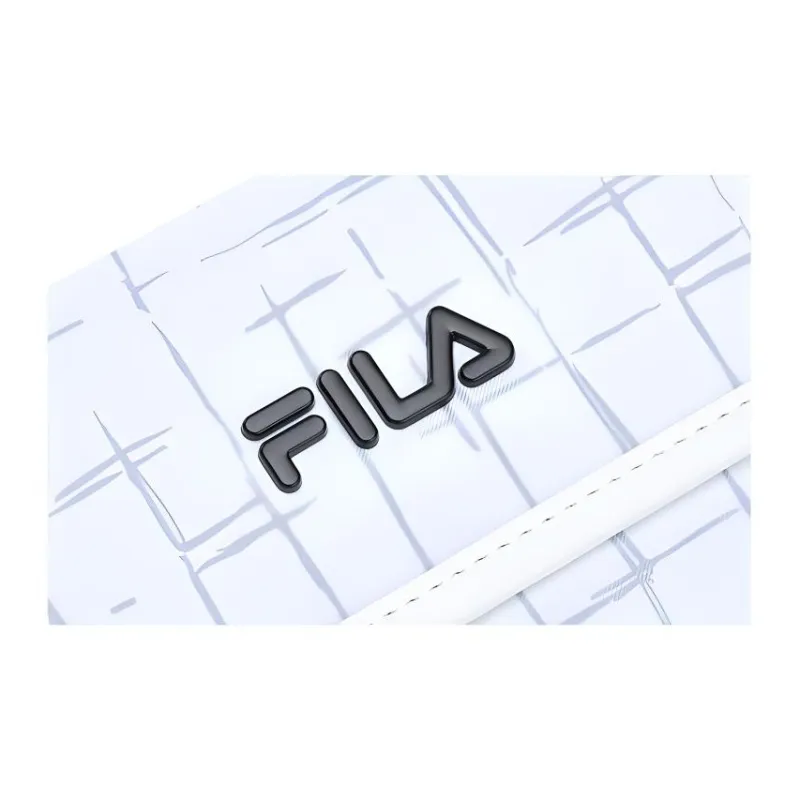FILA FUSION PU Crossbody Bag Regular Unisex Standard White-3