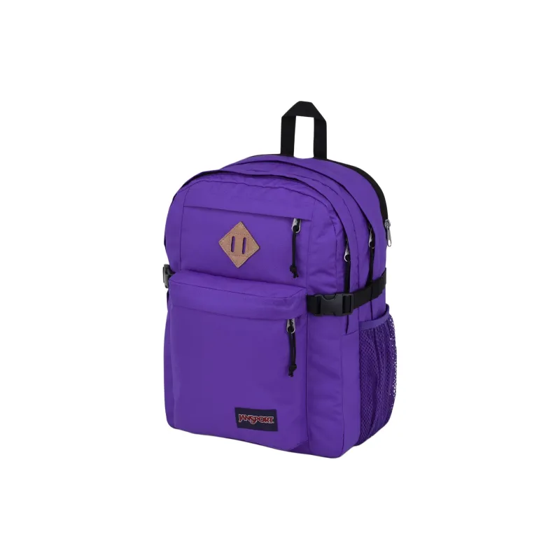 JanSport Recycled Polyester Backpack Unisex Dark Purple-1