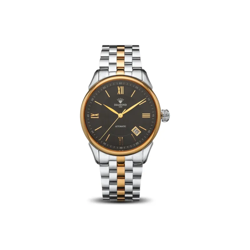 Diamond Automatic Mechanical Movement Men's Watches White Dial-6