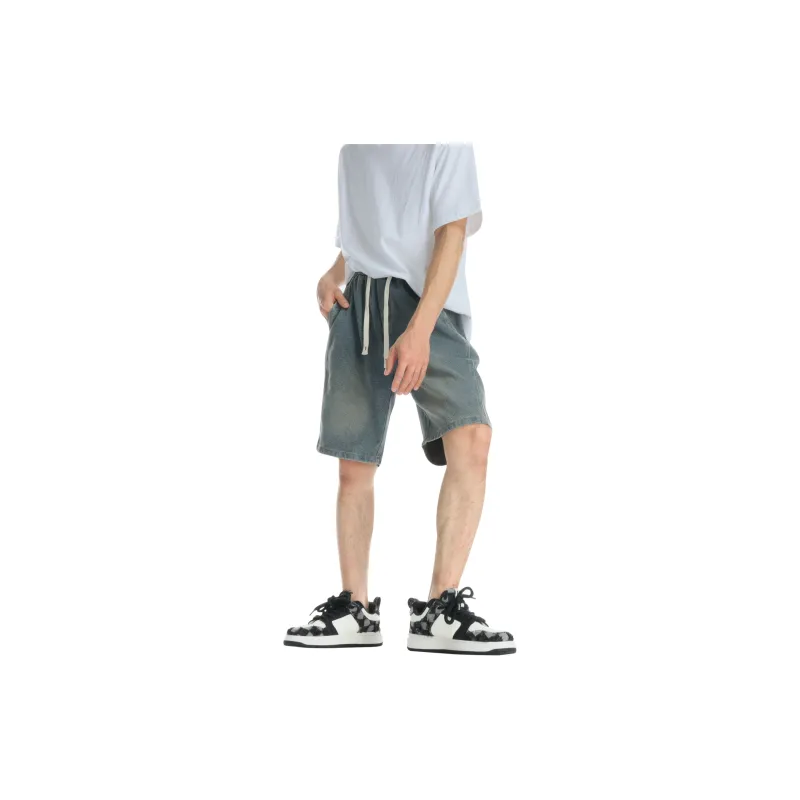 IGOI Denim Shorts Unisex Nostalgic Blue-1