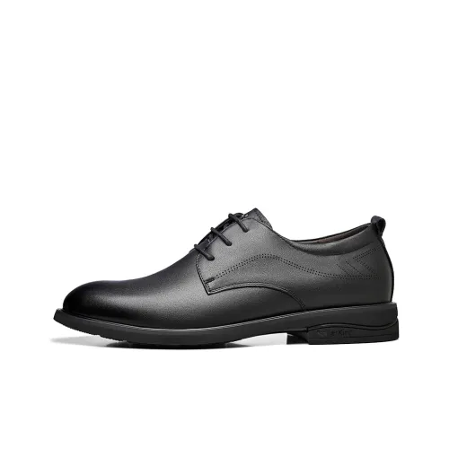 Spider King Dress Shoes Men Low-Top Black