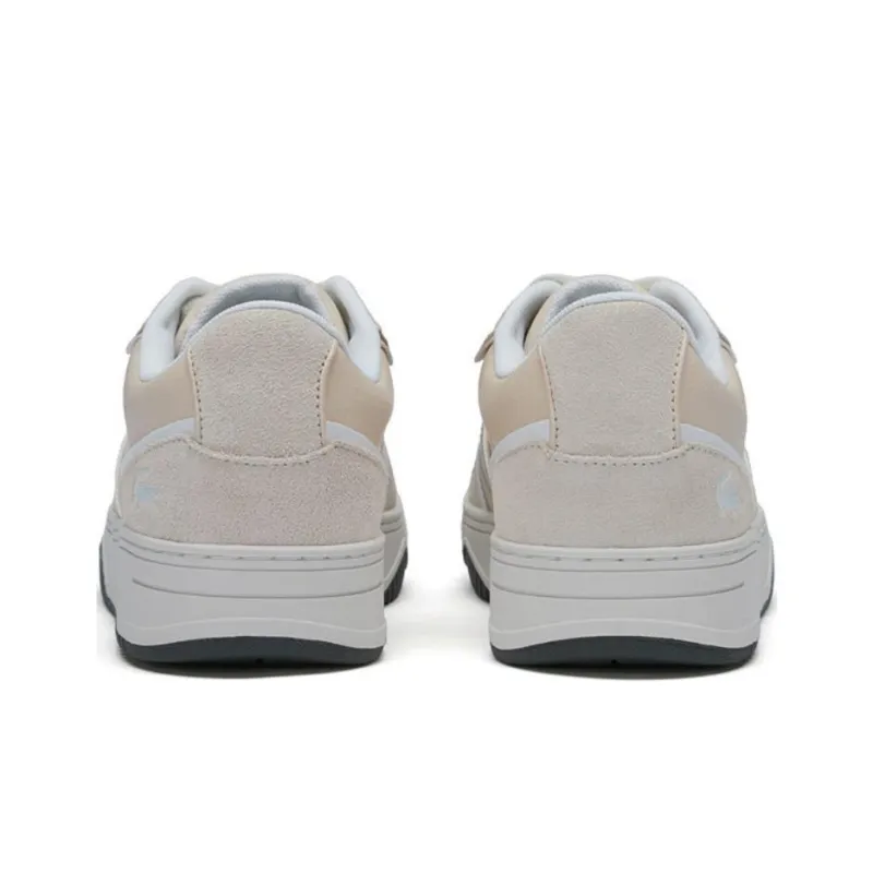 LACOSTE Low-Top Skateboard Shoes Men's Greige-3