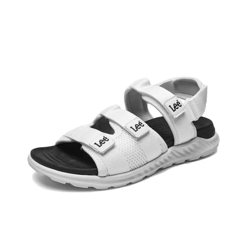 Lee Beach Sandals Men Beige, Black, White-10
