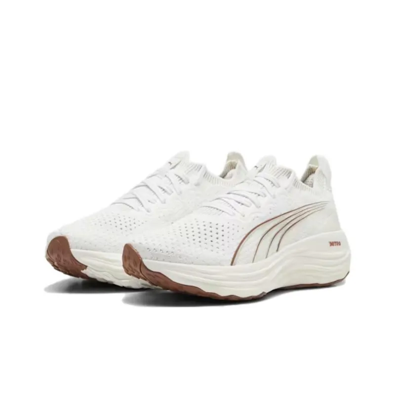 PUMA ForeverRun Nitro Knit 'Warm White Teak' Women's-1