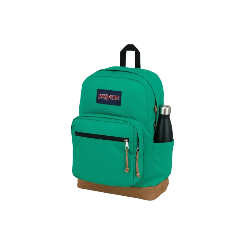 JanSport Suede Backpack Unisex Dark Green-2