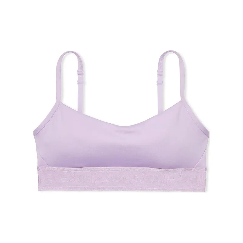 Victoria's Secret PINK ULTIMATE SCOOP SPORTS BRA/Pastel Lilac Bra Women's Light Purple-0