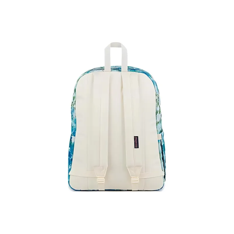 JanSport Recycled Polyester Backpack Unisex Dark Blue & White-6