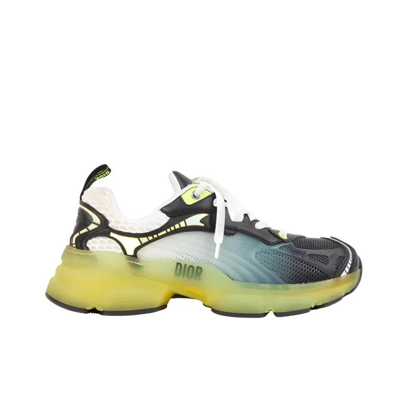 DIOR Vibe White Black Flourescent Yellow Women's-1