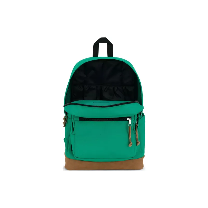 JanSport Suede Backpack Unisex Dark Green-5