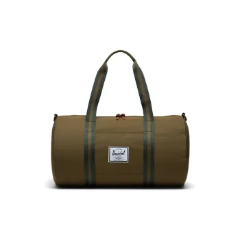 Herschel Polyester Portable One Shoulder Travel Bag Medium Size Unisex Army Green Olive