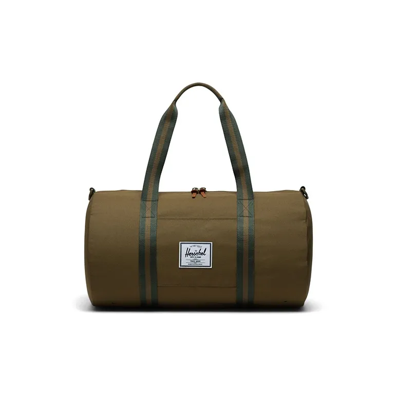 Herschel Polyester Portable One Shoulder Travel Bag Medium Size Unisex Army Green Olive-0