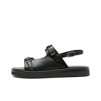HLA Women's Flat Sandals One Strap Minimalist Resort Style Advanced Comfort Fashion Slippers