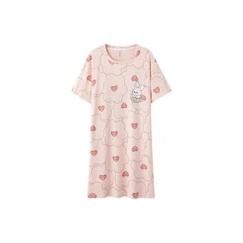 The Story Of The Flower Season Nightgown Women's Pink