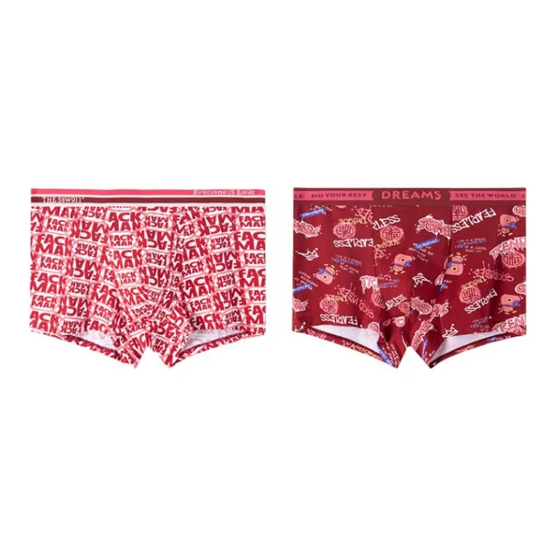 H-YXIANG Underpants Men's 2 Pack-4