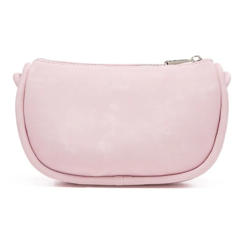JOSINY PU/Split Cow Leather Shoulder Bag Women's Black/Silver Gray/Yellow/Army Green/Nude Pink-18
