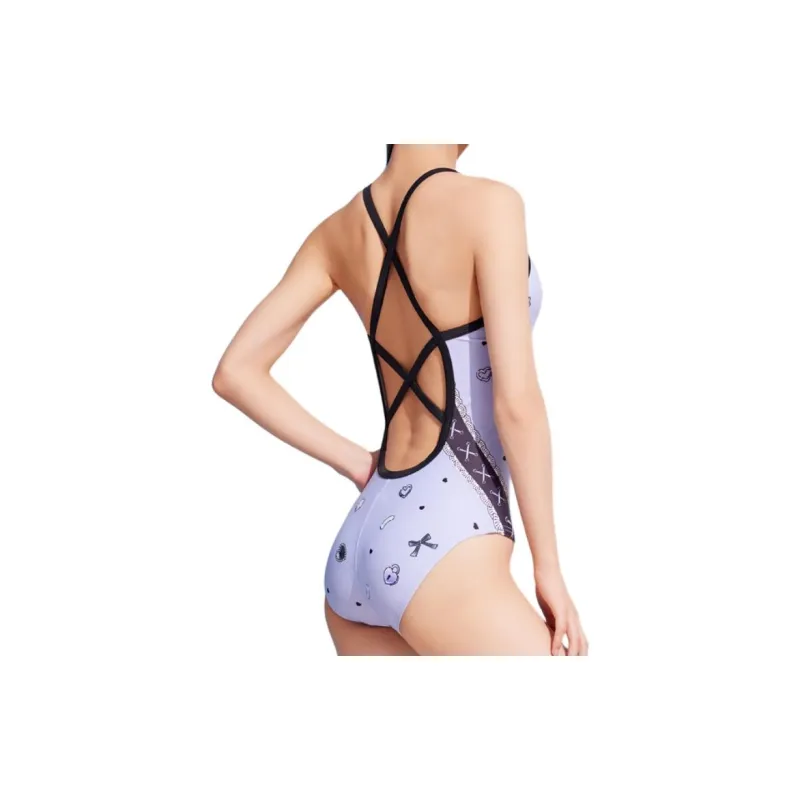 ZOKE x SANLIOU,LIANMINGKUAN One piece Swimsuit Women's Taro Purple-1