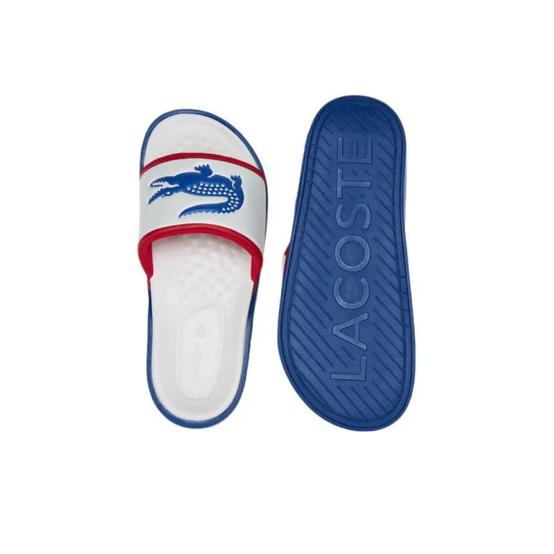 LACOSTE Slide Slippers Men's Ecru-3