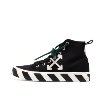 OFF WHITE Vulc Mid Canvas Black White