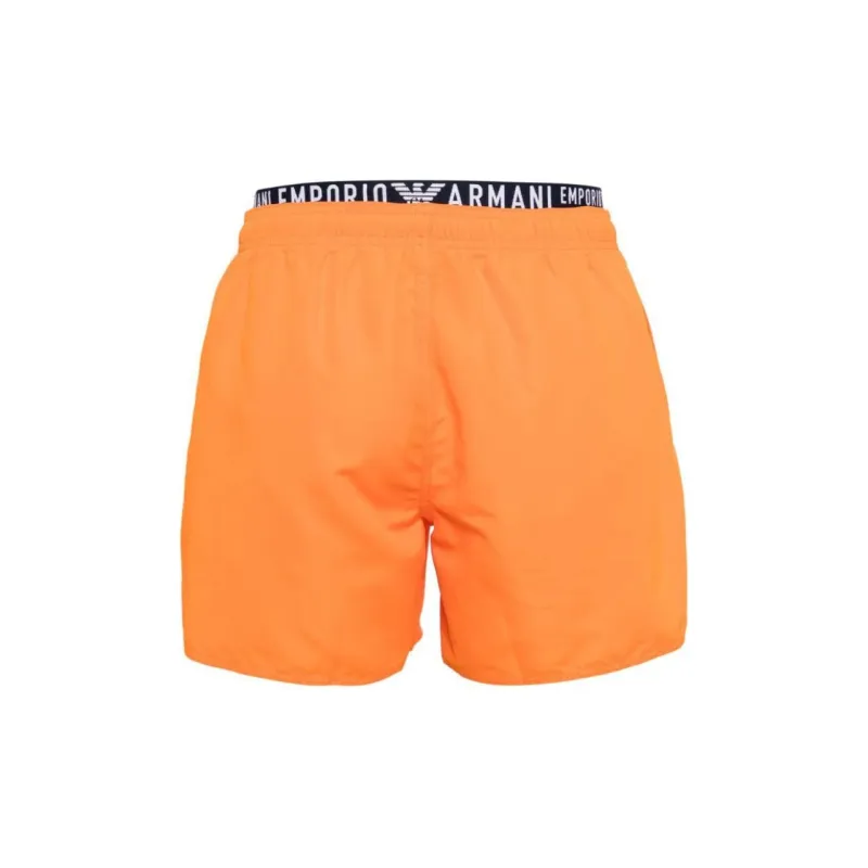 EMPORIO ARMANI Beach Shorts Men's Orange-1