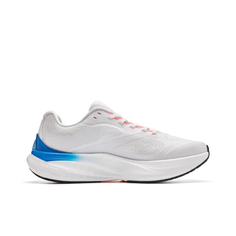 QIAODAN BOOM PRO Cushioning Anti-Slip And Wear-Resistant Low-Top Running Shoes Men's Jordan White Bright Pink-1