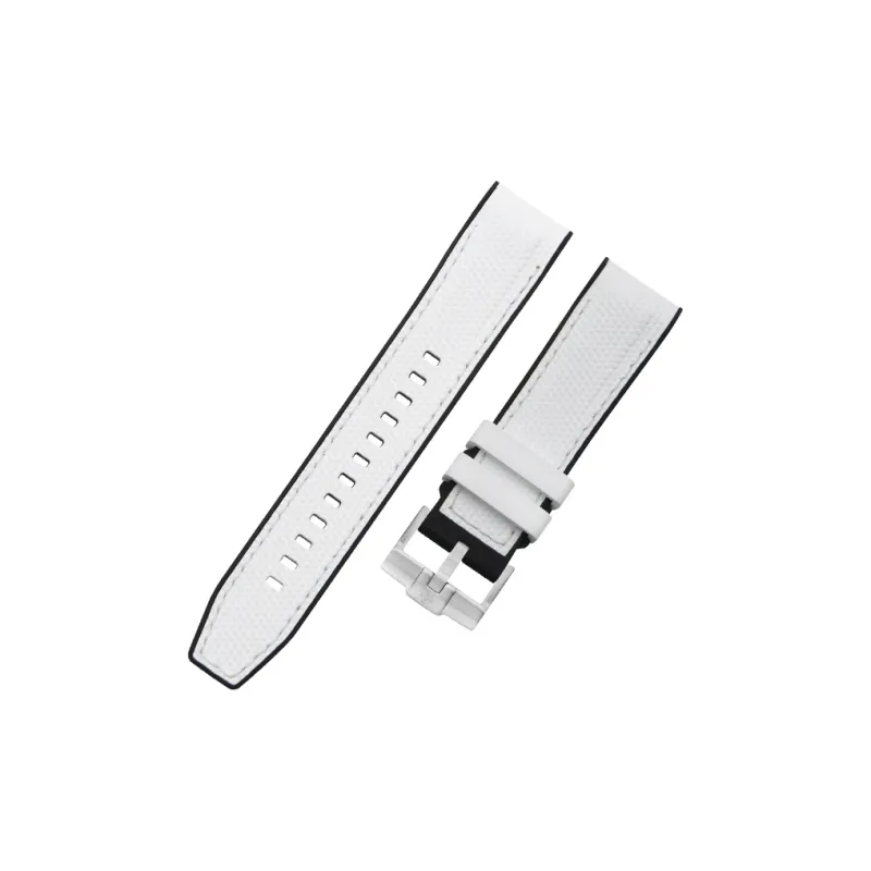 VAGENARI Rubber Strap Compatibility For OMEGA Seamaster 300 Diver Chronograph 44mm Watch Band Unisex-2