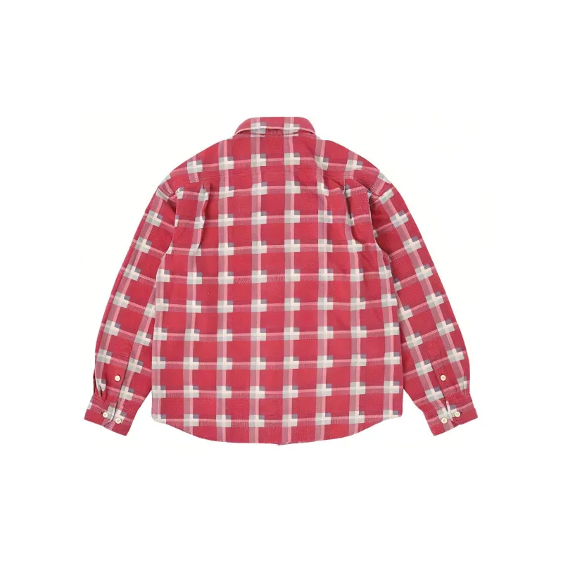 Visvim Plaid-check Flannel Shirt-3