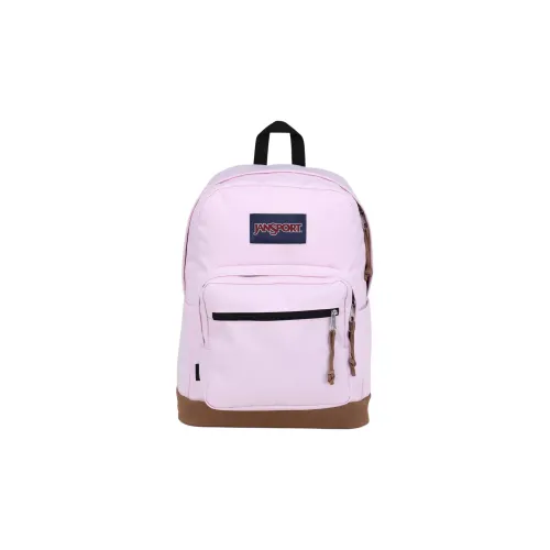 JanSport Suede Backpack Regular Pink Ice