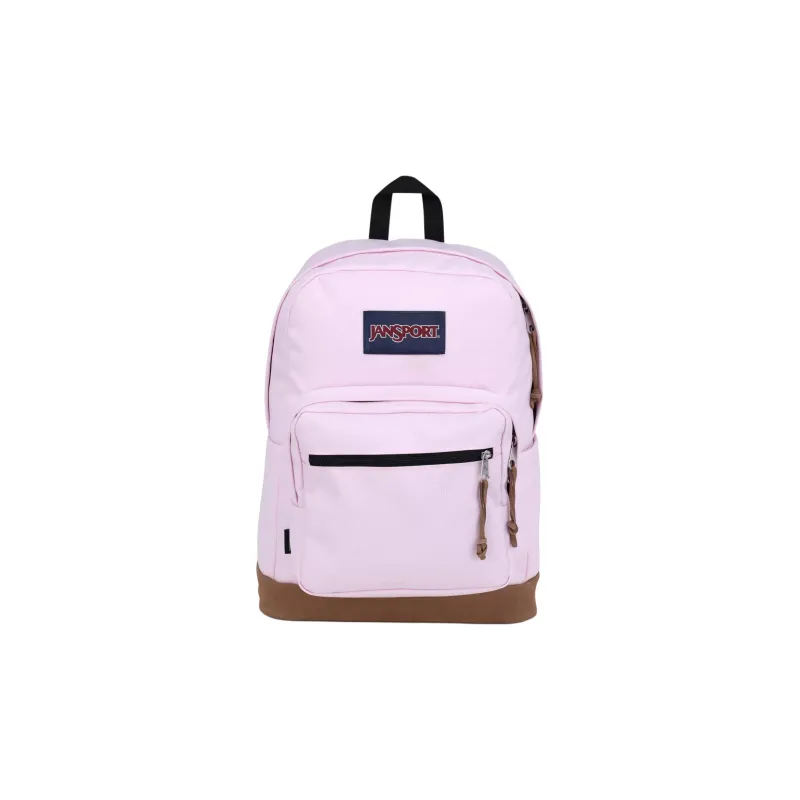 JanSport Suede Backpack Regular Pink Ice-0