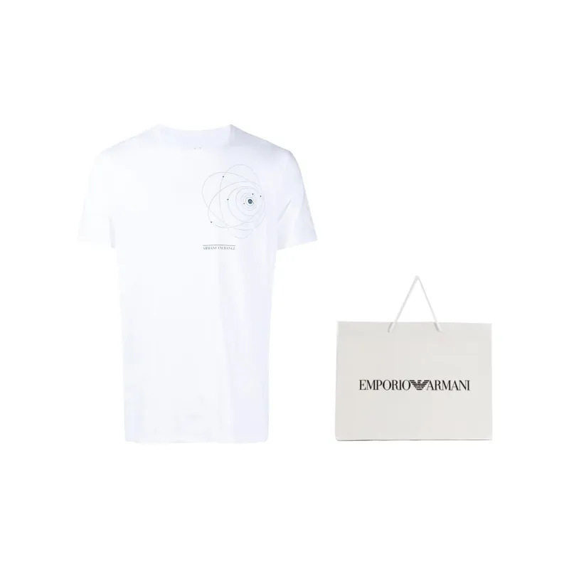 ARMANI EXCHANGEAE T Shirt Men's White-1