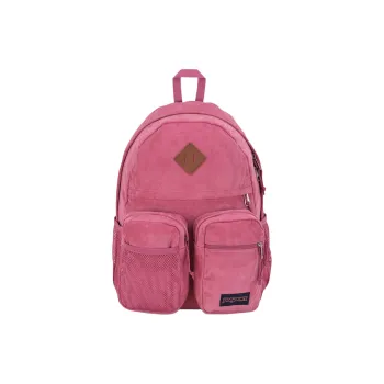 JanSport Polyester Backpack Unisex Purple Haze Corduroy