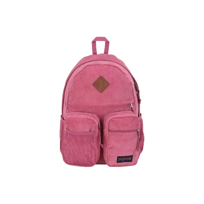 JanSport Polyester Backpack Unisex Purple Haze Corduroy-0