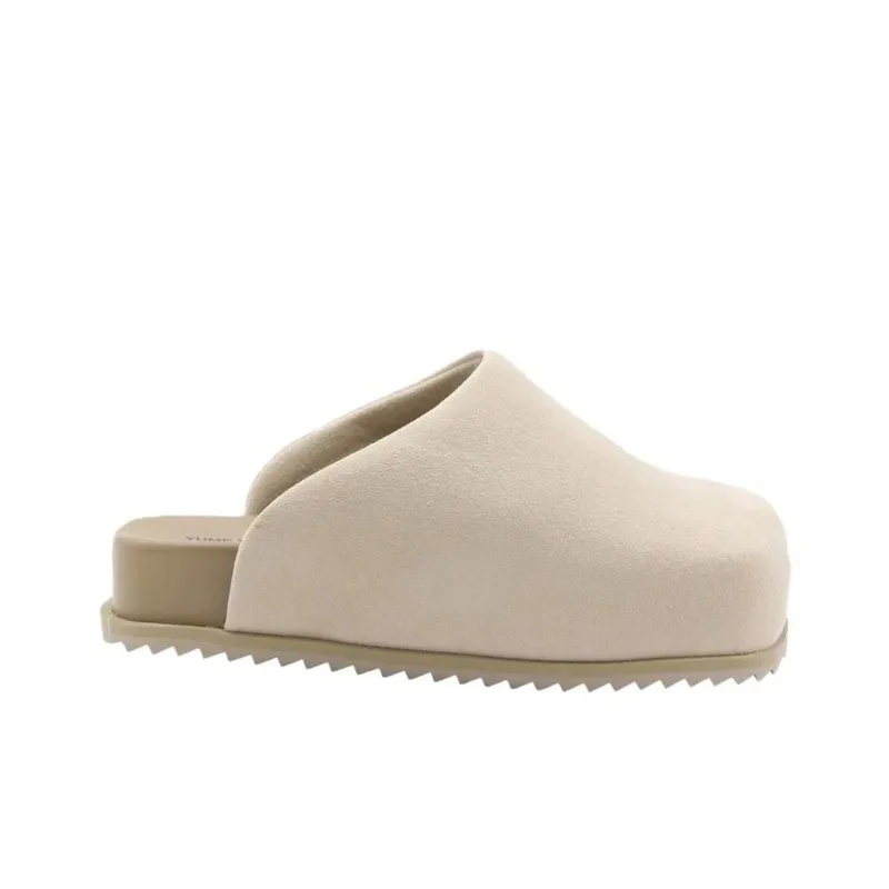 YUME YUME Wrap toe Slippers Women's Beige-1
