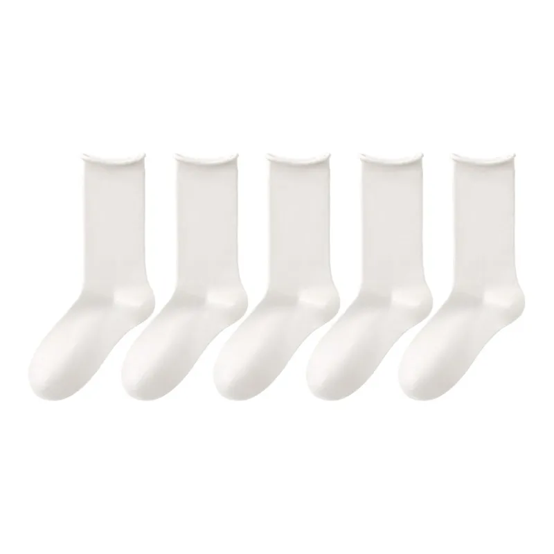 B&C.Room Mid Calf Socks Fall Winter Women's 5 Pack-0