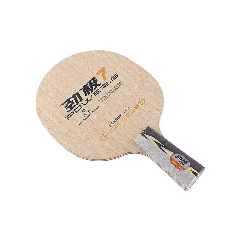 DHS Ping Pong Paddles Unisex Pure Wood-0
