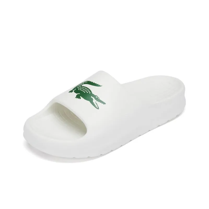 LACOSTE Slide Slippers Men's White-1