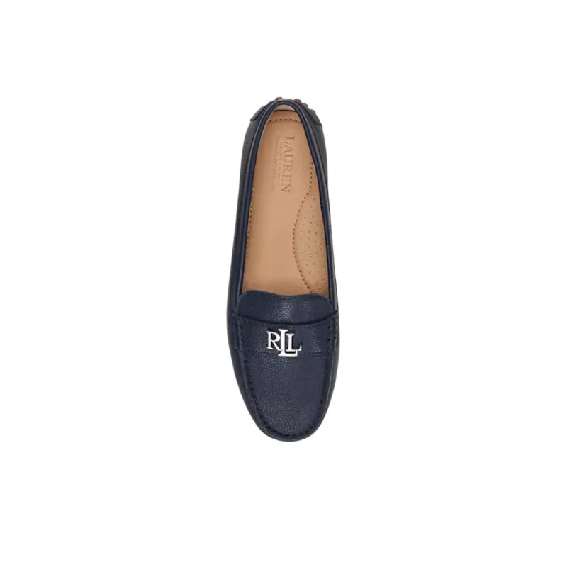 LAUREN RALPH LAUREN Barnsbury Gommino Loafers Women's Blue-3