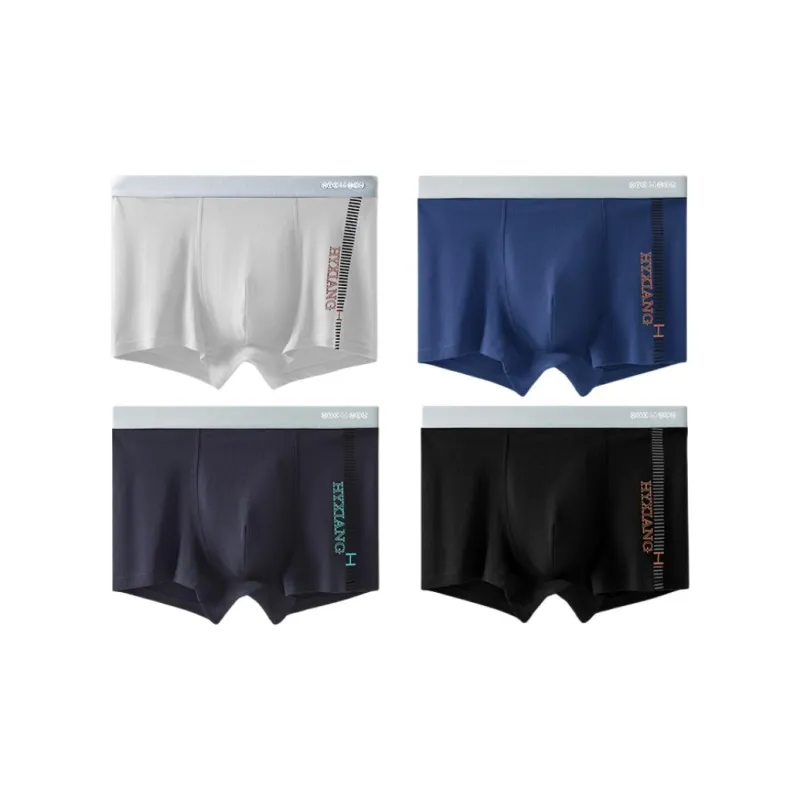 H-YXIANG Underpants Men's 4 Pack-2