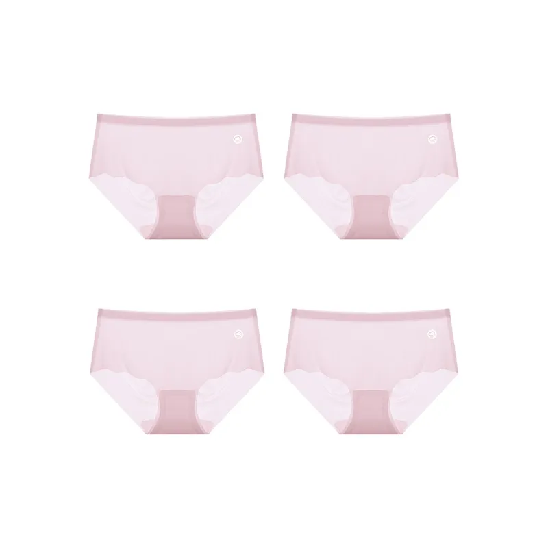 Flowers In Water Underpants Women's 4 Pack-27